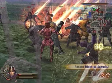 Samurai Warriors 2 screen shot game playing